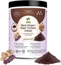 Polvere di estratto di zenzero nero di Bionutricia | Estratto standardizzato puro | Energia & Stamina | 1.76 Oz (50g)