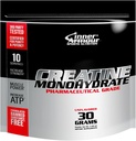 Polvere di monoidrato di creatina micronizzata - Aumentare la resistenza del muscolo &amp; Endurance - dissolvenza veloce, senza aroma, integratore di forma Vegan, Keto Friendly - 30 gr o 10 porzioni