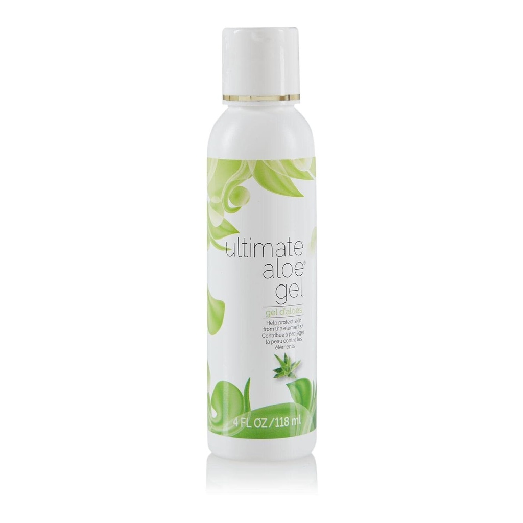 Gel Aloe Ultimate - Contiene enzimi, aminoacidi, vitamine e minerali, allevia la scottatura del sole, allevia la pelle secca, gli insetti, le irritazioni e le graffe minori, l'America del mercato (4 oz./116 ml)