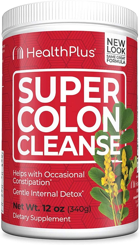 Health Plus Super Colon Cleanse: 10 giorni Cleanse -Detox | Più di 2 Cleanses, 12 Oz