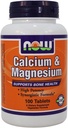 NOW Calcium/Magnesium 1000/500 mg, 100 compresse (pacchetto di 3)