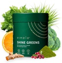 eimele | Shine Greens | Polvere vegetale Superfood Greens per la salute del fegato | Supporta energia, digestione e immunità | Confezionata con antiossidanti, nutrienti essenziali e probiotici | 42 Servings (5.29oz)
