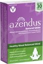 Azendus SAM-e Mood Support 200mg, 30 Count, Same Butanedisulfonate Fiber Compresse rivestite enteriche