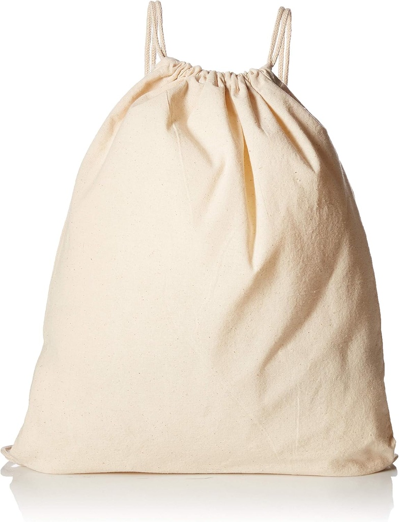 TBF 12 Pack Borse in tela di cotone con coulisse (14" W x 18" H) - Perfetto per fai da te, Mestieri, Eventi >