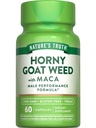 Verità della natura Arrapato Goat Weed con Maca | 60 capsule di estratto di polvere | Vegan, Non OGM e Gluten