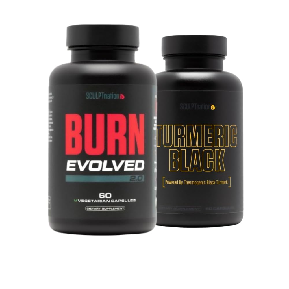 Sculpt Nation di V Shred Burn Evolved 2.0 e Turmeric Black Bundle