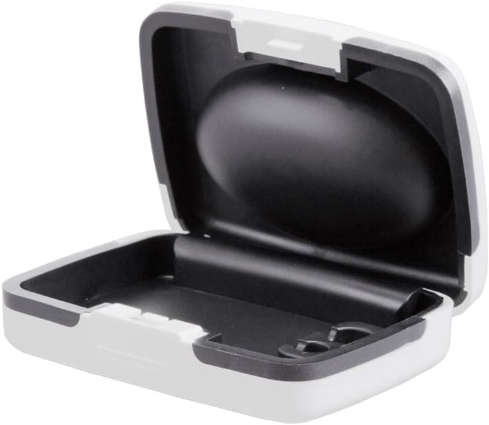 Custodia per apparecchi acustici SOUNDLINK con scomparto batteria per apparecchi acustici BTE CIC ITC portatile