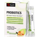 PRObiotici NATURA TARGET per polvere probiotica da donna-Men-Kids 60 miliardi di CFU 13 Strains - Prebiotici e Probiotici per la salute digestiva, Shelf Stable, Non-GMO, Gluten Free 30 Packets