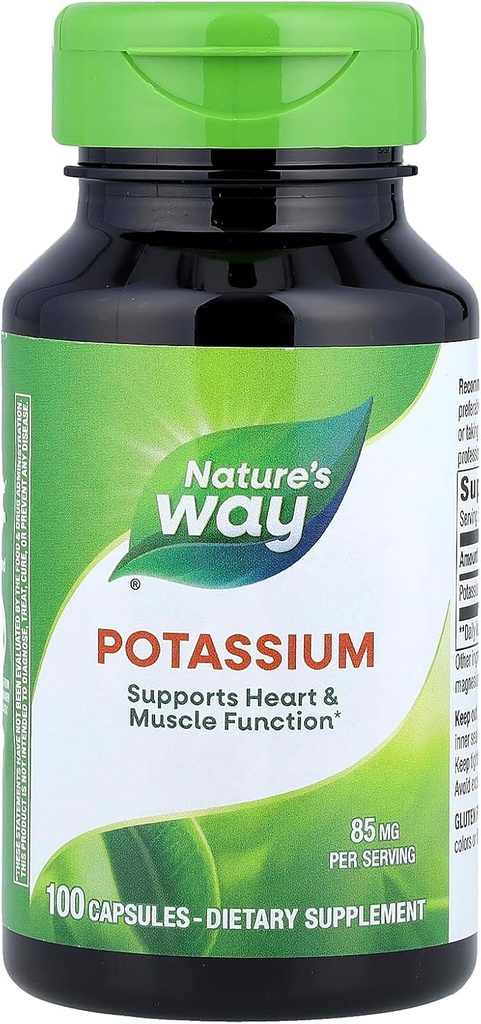 Natures Way Potassium Chelate Complex - 100 capsule