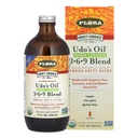 Flora - Udo's Choice High-Lignan 369 Omega Oil Blend, Udo's Oil Balanced 2:1:1 Ratio of Omega Fatty Acids, Made with Organic Flax, Sesame & Sunflower Seed Oils, 17-oz. Bottiglia di vetro
