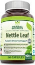 Herbal Secrets Nettle Leaf 900 Mg Per Serving 240 Capsule Supplemento - Supporta il tratto urinario e la prostata - Supporta la salute respiratoria superiore