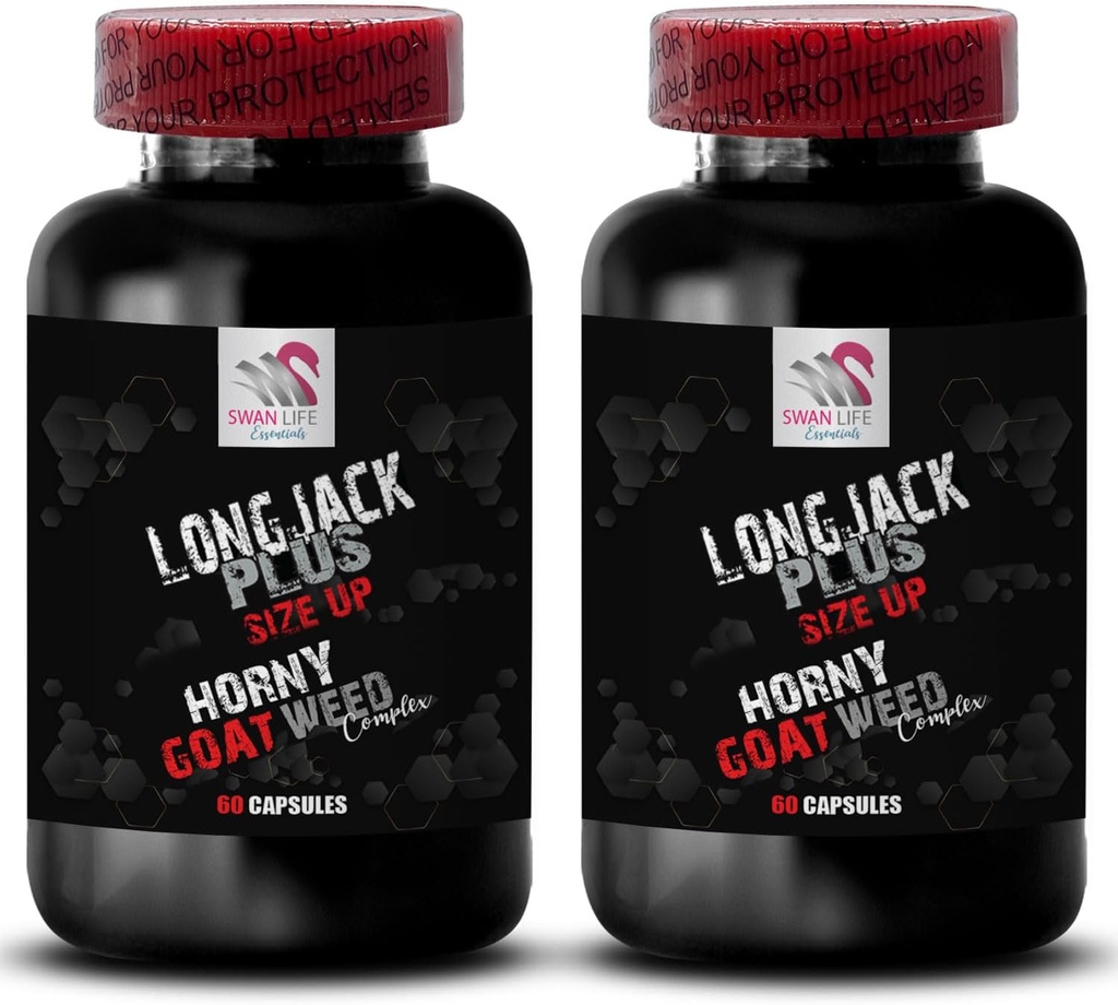 Aumentare la dimensione e la lunghezza - LONGJACK SIZE UP (MALE ENHANCEMENT FORMULA) - Tongkat ali - tongkat ali per gli uomini - tongkat ali per gli uomini 400mg - longjack tongkat ali per gli uomini - tongat ali - 2 Bottiglie 120 Cap
