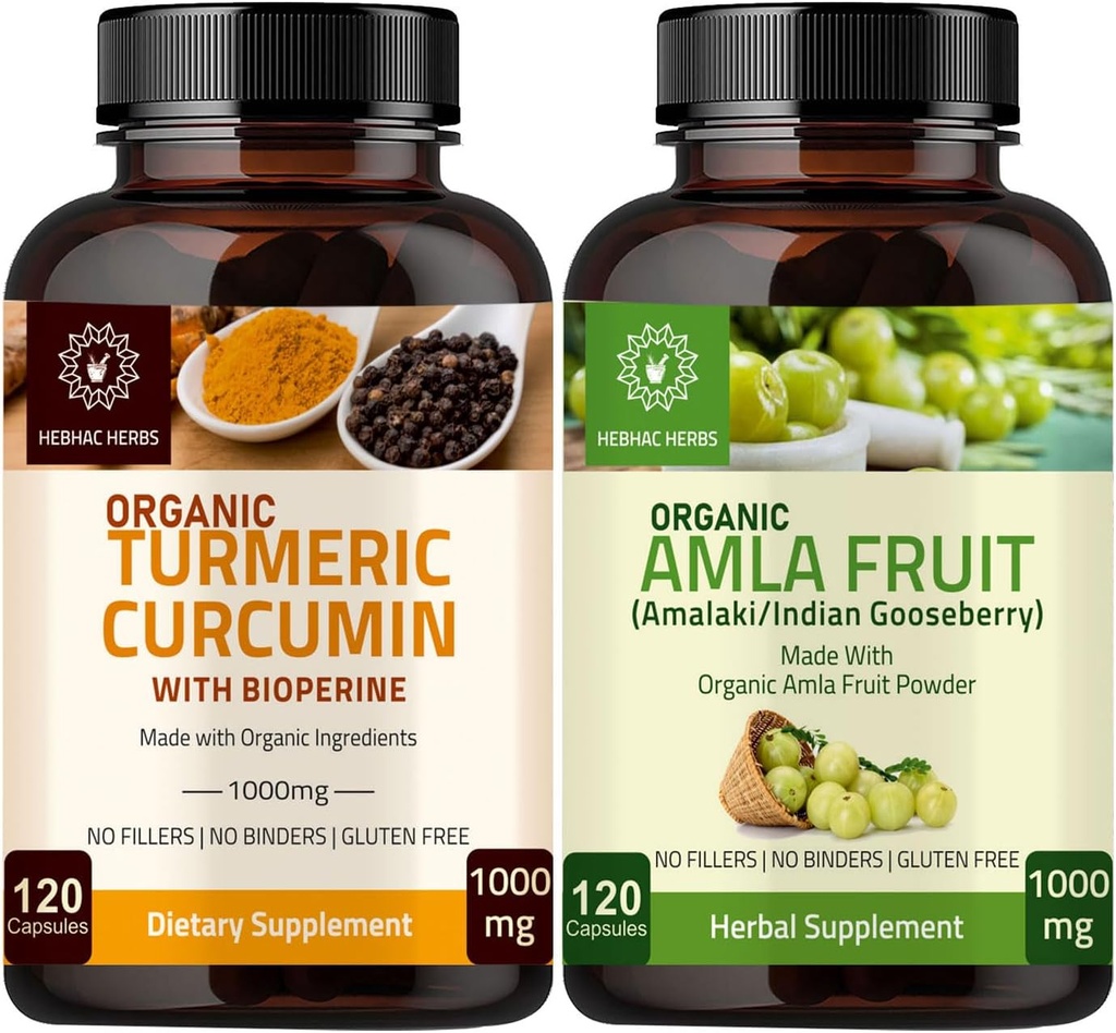 Curcumina e capsule di Amla