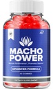 Macho Power Gummies per gli uomini – MachoPower Male Gummies Integratore Naturale, Power Macho Gummies Recensioni (1 Pack - 60 Gummies)