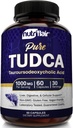 NutriFlair Pure TUDCA 1000mg - Premium Tauroursodeoxycholic Acid Bile Salts, Detox & Cleanse, Non-GMO, Gluten-Free. Liver, Kidney & Gallbladder Support- Made in USA, 60 Capsule
