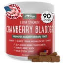 iHeartDogs Extra Strength Urinary, Bladder, & Kidney Support for Dogs – Mirtillo, D-Mannose & Echinacea Aiuta a mantenere la salute del tratto urinario, rafforza il Weak & Incontinent Bladder