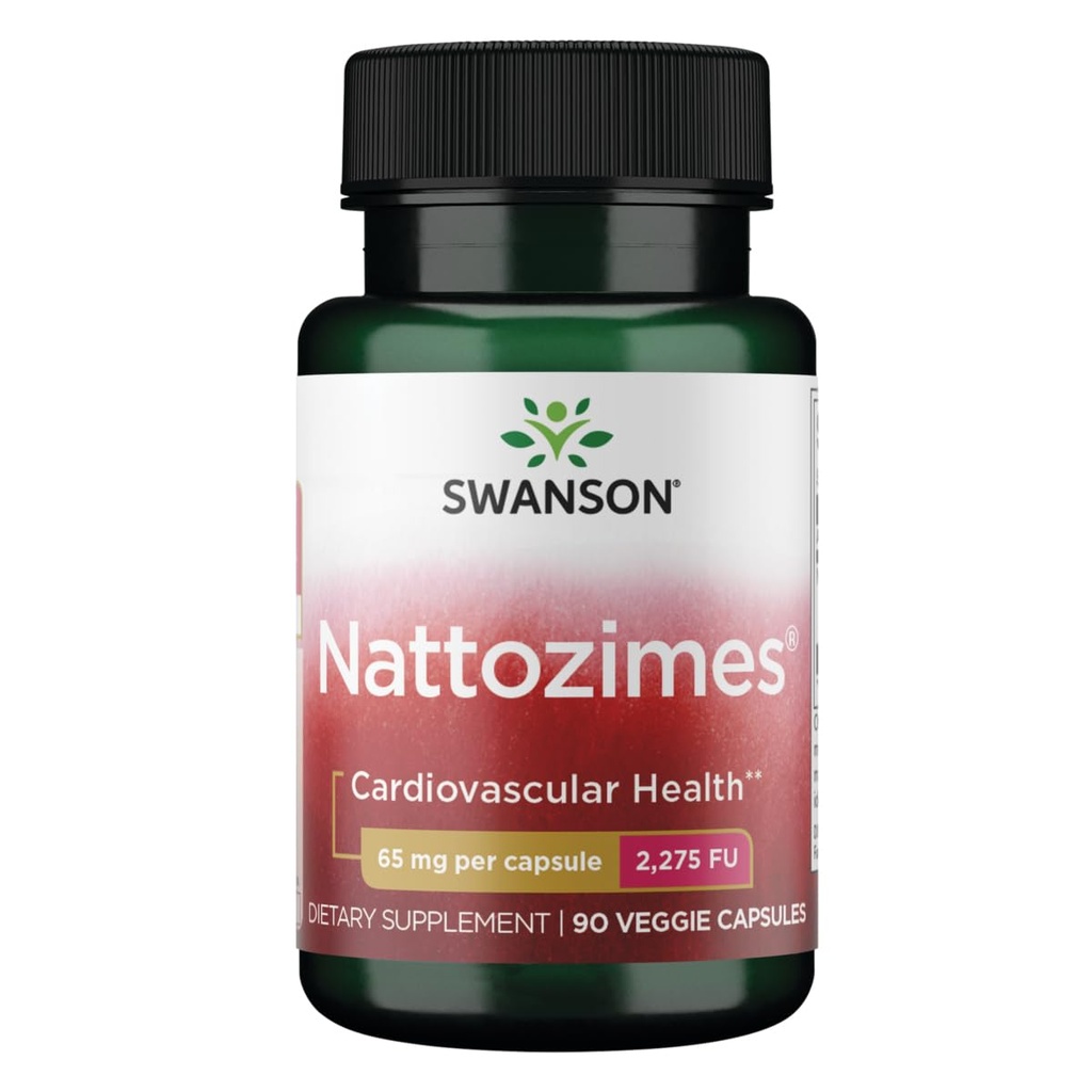 Swanson Nattozimes 65 Milligrammi/2275 Fu 90 Veg Capsule Enzime