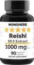 MONOHERB Reishi Estratto di funghi 1000 mg - 90 capsule vegetariane