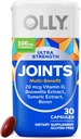 OLLY Ultra Joint Softgels, Boswellic Extract, Turmeric, Vitamina D, Boron, 30 giorni di alimentazione - 30ct