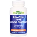 Natural's Way OsteoPrime PLUS Calcium & Magnesium, Supporta la salute e la funzione muscolare*, con vitamine D3 & K2, Vegetariano, 120 compresse