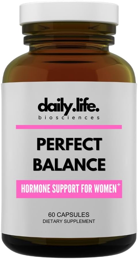 Equilibrio perfetto: Supplemento di ormone femminile - Supporto naturale per PMS, Menopausa, Perimenopause, PMDD