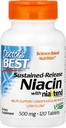 Miglior rilascio prolungato della niacina reale del medico, 500 mg, 120 conte