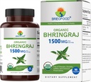 Brieofood Organic Bhringraj 1500mg, 45 Serve, Vegetariano, Gluten Free, 90 compresse vegetariane