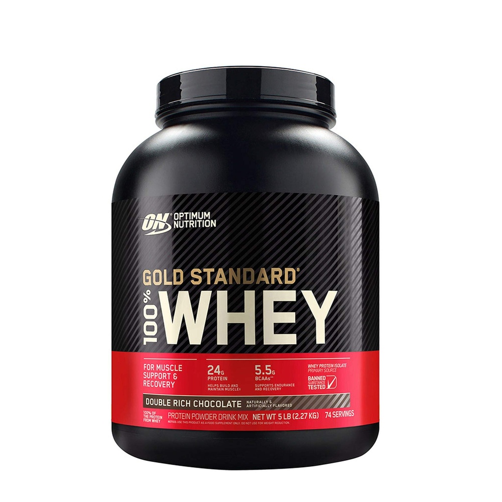 Nutrizione ottimale, 100% WHEY Gold Choc 5LB