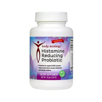 Body Ecology Histamine Riduzione Probiotica | Supplemento dietetico | Polvere (30 Grammi)