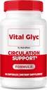 Vital Glyc Capsules - Formula di supporto per il sangue ufficiale, Detergente Vital Glyc Blood Vessel, Pillole Vital Glyc Glyco Optimizer, Supporti Salute &amp; Benessere, Vital Glyc Powder (60 capsule)