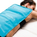 Grande pacchetto di ghiaccio per il sollievo del dolore posteriore, 13.5" x 21,5 " Terapia di compressione calda e fredda riutilizzabile del gel per lesioni del corpo intero, gonfiore, spazzole, spraine, chirurgia, schiena, hip, gambe, FSA HSA approvato