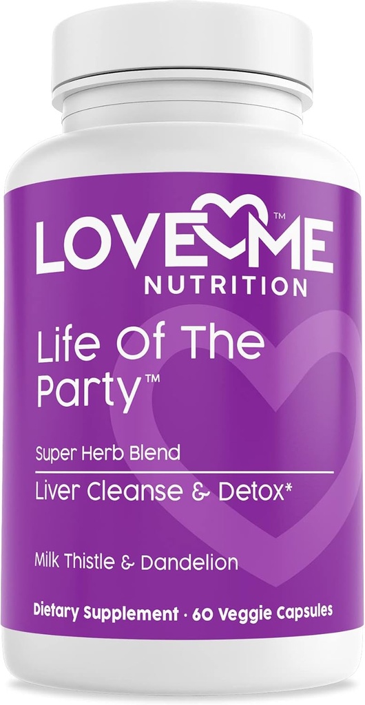 Integratori del fegato con cardo del latte, carciofo, radice del dente per gli uomini e le donne | Boost Immune System Relief | Support Healthy Liver Function and Detoxification | Non-GMO 60 Cap