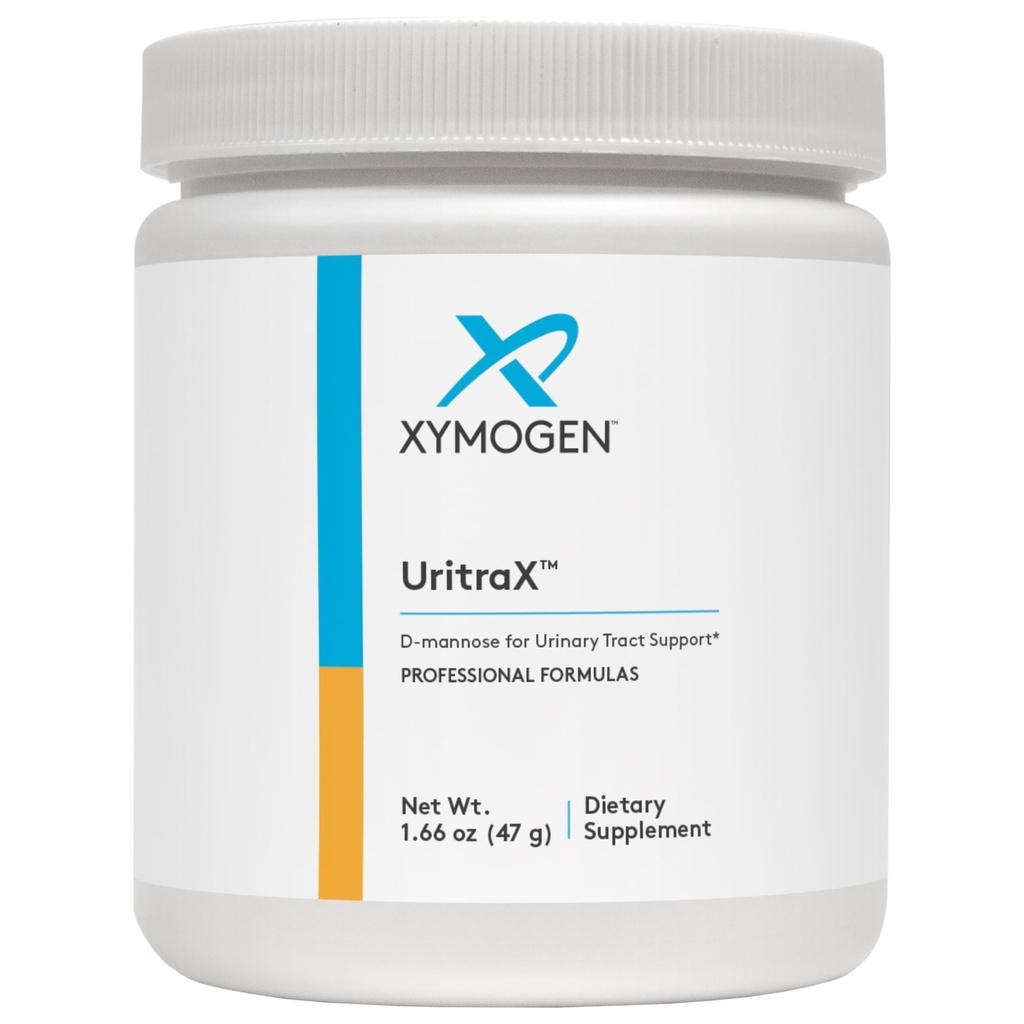 XYMOGEN UritraX - D Integratore di mannosio per la salute del tratto urinario e della vescica - D Polvere di mannosio - Integratori di salute - Vegan, Gluten Free + Non OGM (1.66 oz)
