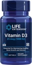 Vitamina D3 25 mcg (1000 IU), Supporto di sistema immunitario, Salute di ossa, Salute totale, Dimensione del valore, Senza glutine, Non OGM, 90 softgels