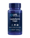 Caps di Estensione della vita Lactoferrin, Risposta Immune sana, Supporto GI, Salute della visione, Senza glutine, Non OGM, 1-Daily, Vegetariano, 60 capsule