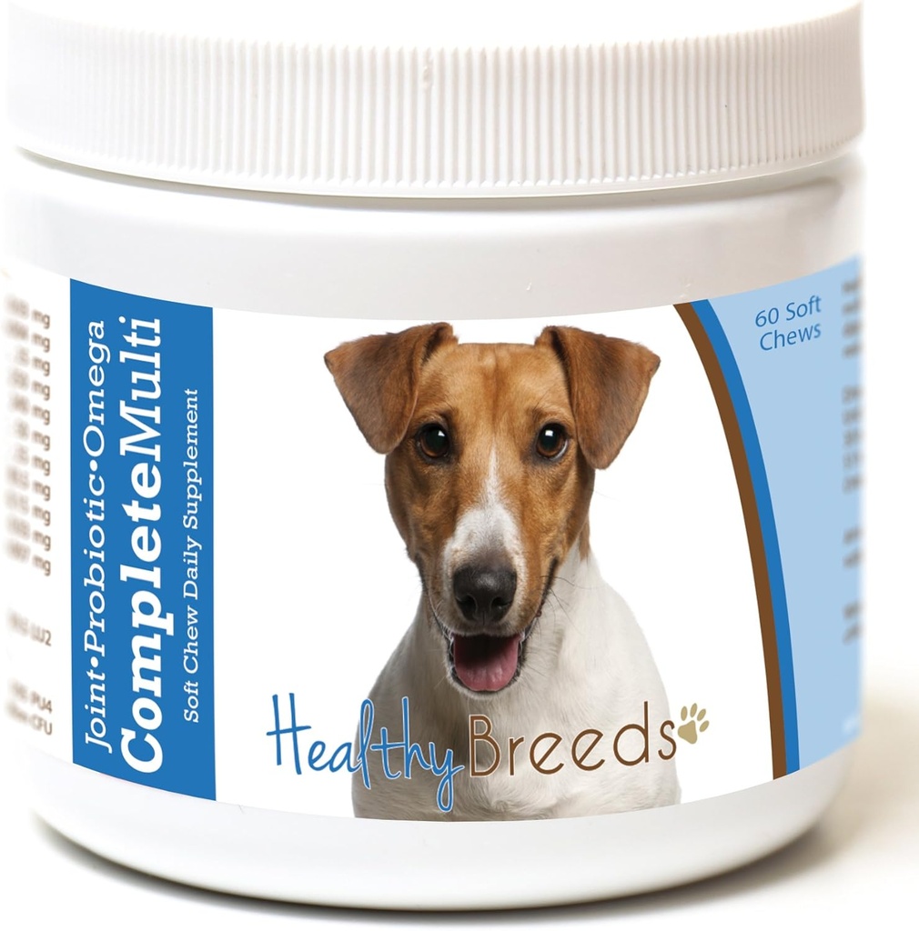 Sani razze Jack Russell Terrier Tutto in un Multivitamin morbido masticare 60 conte