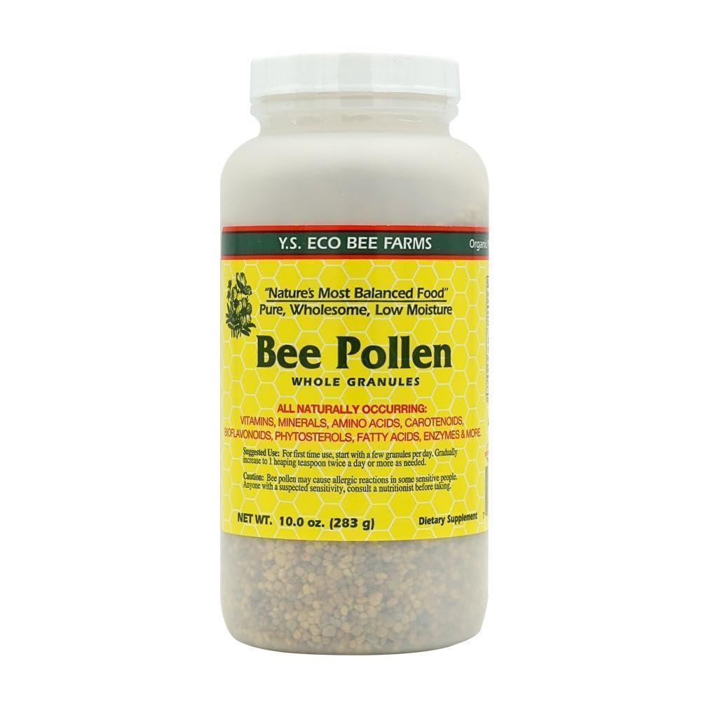 Polline d'api - Bassa umidità Granulari interi - 10 oz