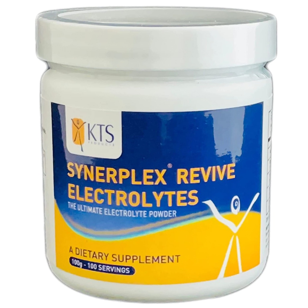 Synerplex® Revive Electrolyte Powder è la migliore e più completa formula elettrolita disponibile. Aiuta Hydrate, disintossicare e ridurre i crampi