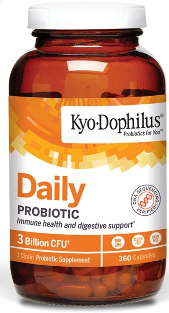 Kyolic Kyo-Dophilus Daily Probiotic, Salute Immune