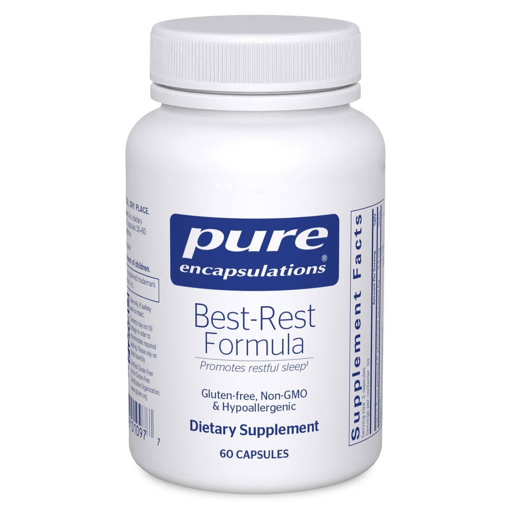 Formula migliore per l'incapsulamento - Supporta sonno riposante - per il relax - Supplemento sonno riposante - Non-GMO & Vegan - 60 capsule