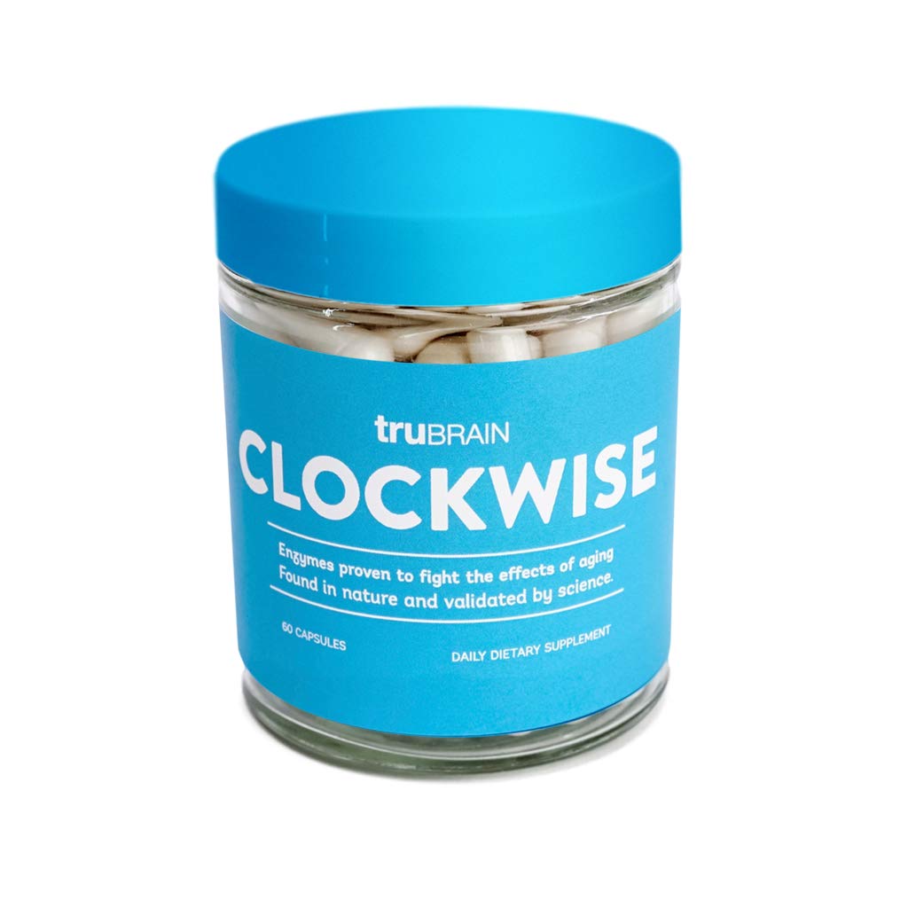 TruBrain Clockwise | Nicotinamide | NAD Booster | Aumenta l'energia e promuove l'invecchiamento | Immunità cellulare