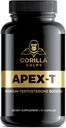 Gorilla Gulps | Apex-T | Premium Testosterone Booster | Testofen® Fenugreek, LJ100® Tongkat Ali | Clinically Proven | Max Strength Male Enhancement Formula | 90 capsule