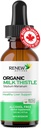 Rinnovare attivi Latte Thistle Liquid Extract 110MG per 2ML – Supporto per fegato Gocce per la salute ottimale – No Alcol, Non OGM, Vegan – Supporta la funzione e la salute digestiva del fegato – Made in Canada – 4 fl oz