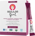 Regolare Ragazza Benessere - Cranberry Organico, Prebiotic Fiber & Probiotic Supplement, 30 Serve