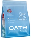 Oath Nutrition Clear Whey Isolate Protein Powder, Coco Razz, 20g Proteine Complete per Serving, Non Aggiunto Zucchero, Grass-Fed, 18 Serve
