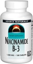 Fonte Naturals Niacinamide 1500mg, 100 Tabs (2 Confezione)