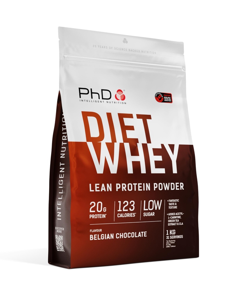PhD Diet Whey 1kg Cioccolato belga