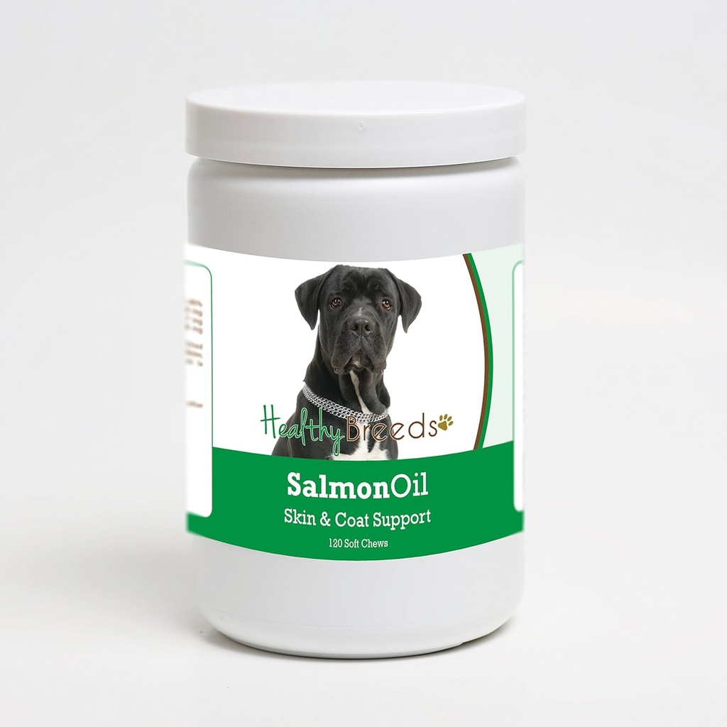 Allevamenti sani Cane Corso Salmon olio Soft Chews 120 Conte