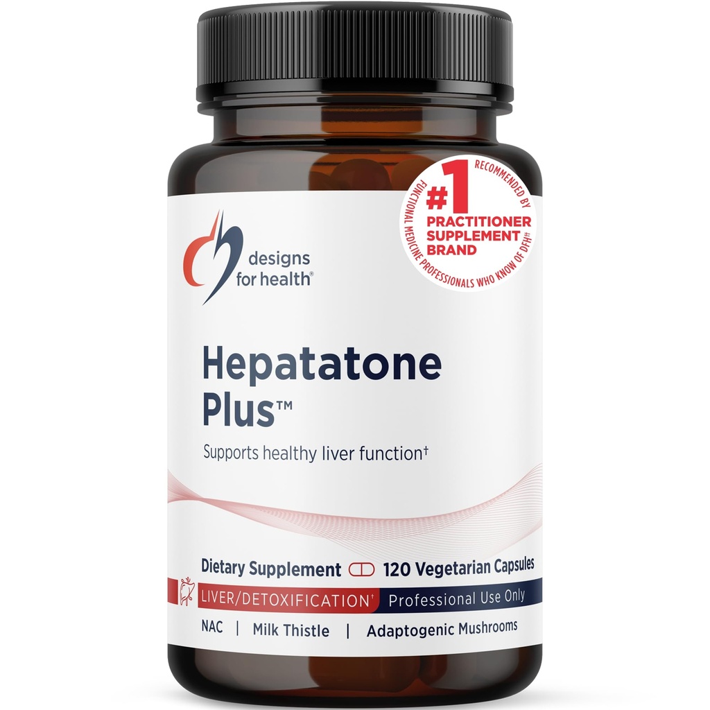 Progetti per il supporto del fegato di salute - Hepatatone Plus con cardo del latte, NAC, Schisandra - Estratto di funghi per la pulizia + supporto immunitario - Integratore di disintossicazione del fegato per gli uomini + le donne (120 capsule)