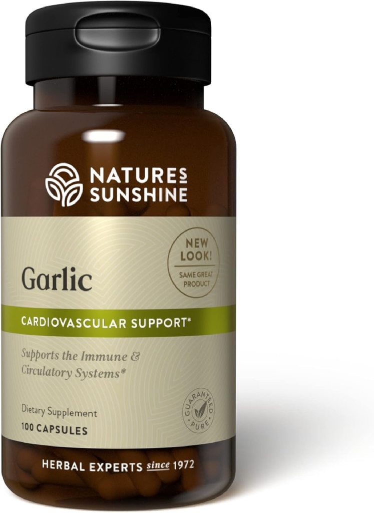 Aglio di sole della natura, 100 capsule